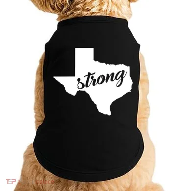 Texas Strong State Logo Doggie Tank