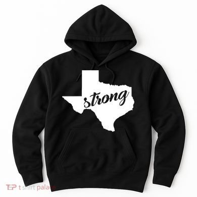 Texas Strong State Logo Hoodie