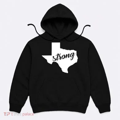 Texas Strong State Logo Hoodie