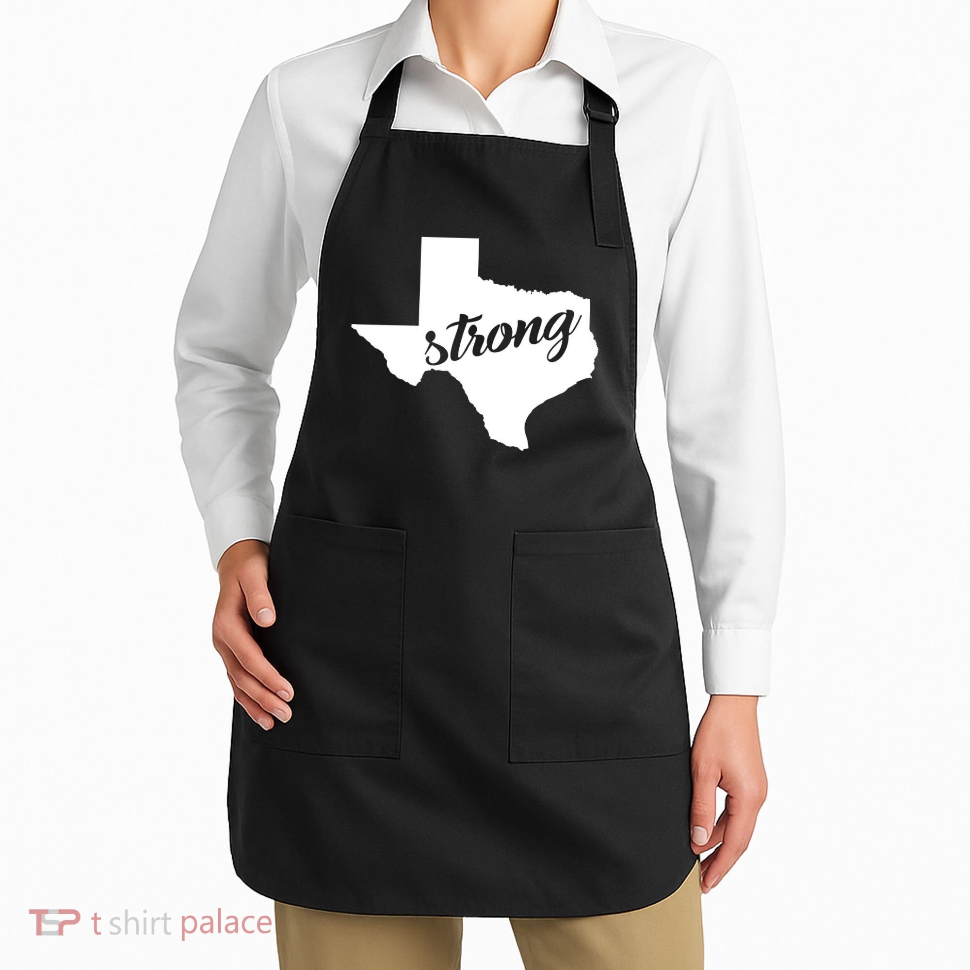 Texas Strong State Logo Apron