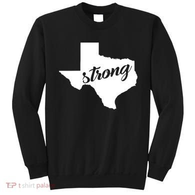 Texas Strong State Logo Sweatshirt