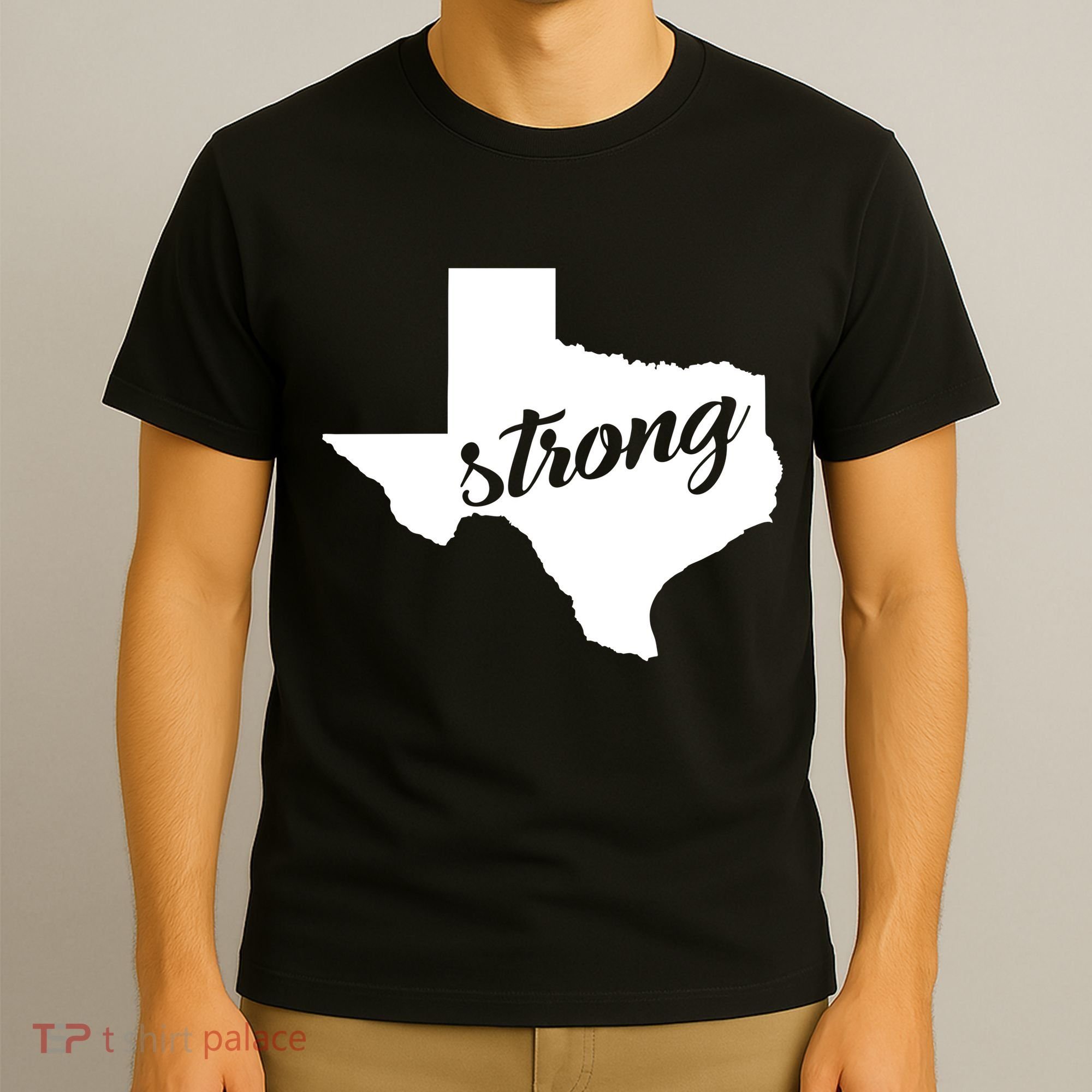 Texas Strong State Logo T-Shirt