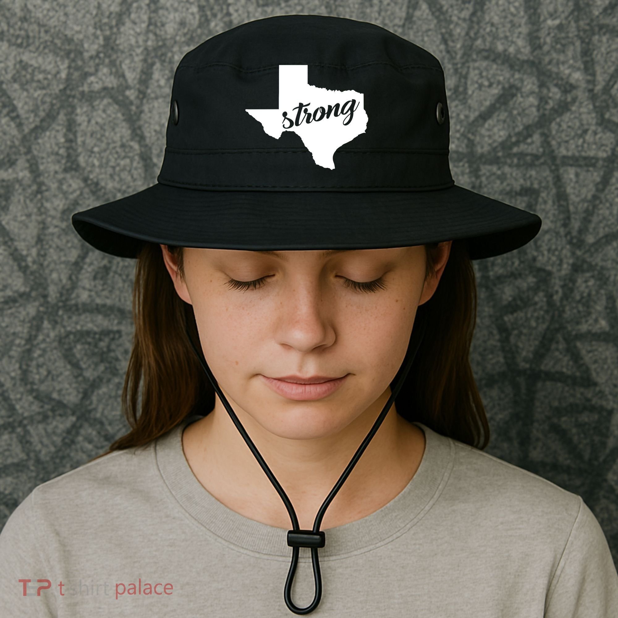 Texas Strong State Logo Bucket Hat