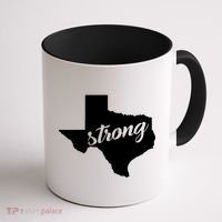 Texas Strong State Logo Coffee Mug thumb 1