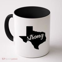 Texas Strong State Logo Coffee Mug thumb 0