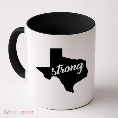 Texas Strong State Logo Coffee Mug