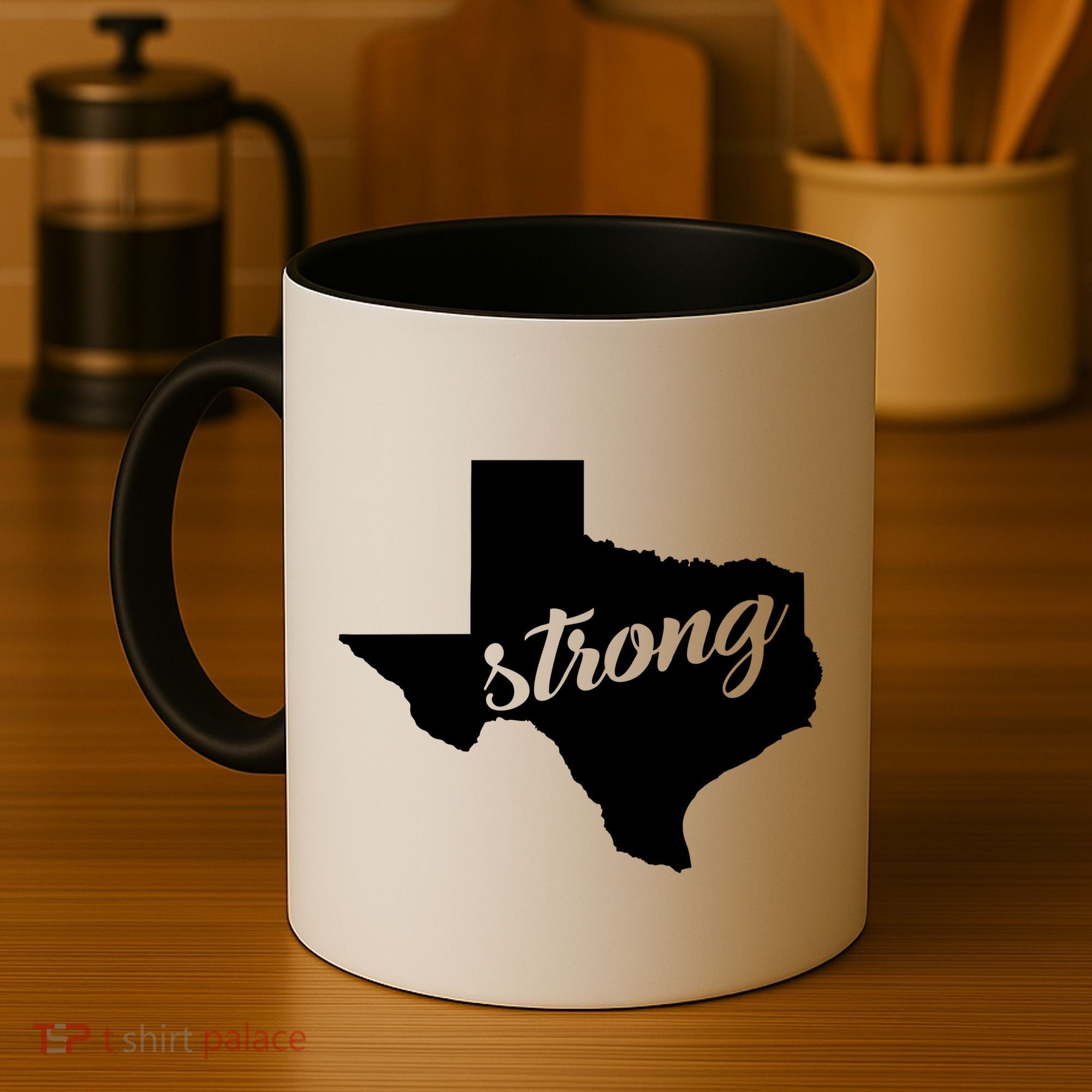 Texas Strong State Logo Coffee Mug