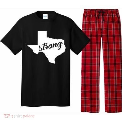 Texas Strong State Logo Pajama Set