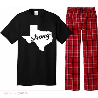Texas Strong State Logo Pajama Set