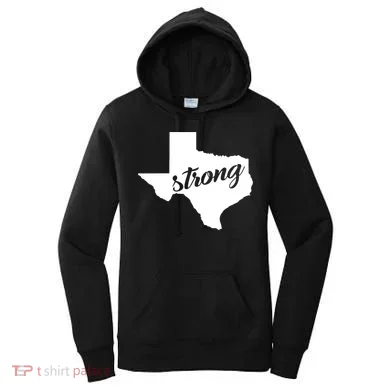 Texas Strong State Logo Women's Hoodie