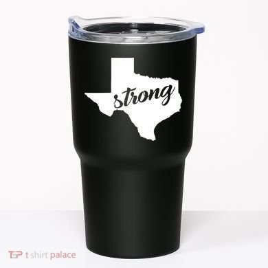 Texas Strong State Logo Tumbler