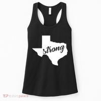 Texas Strong State Logo Women's Tank Top thumb 0