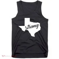 Texas Strong State Logo Tank Top thumb 0