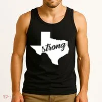Texas Strong State Logo Tank Top thumb 3