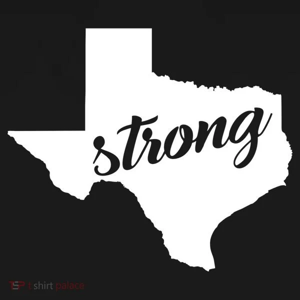 Texas Strong State Logo Tank Top