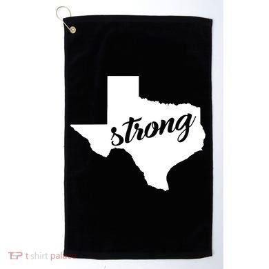 Texas Strong State Logo Golf Towel