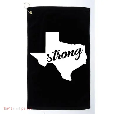 Texas Strong State Logo Golf Towel