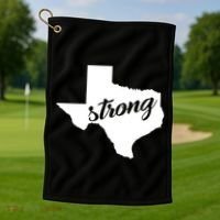 Texas Strong State Logo Golf Towel thumb 1