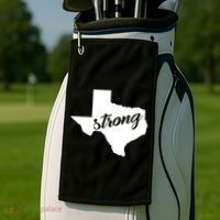 Texas Strong State Logo Golf Towel thumb 2