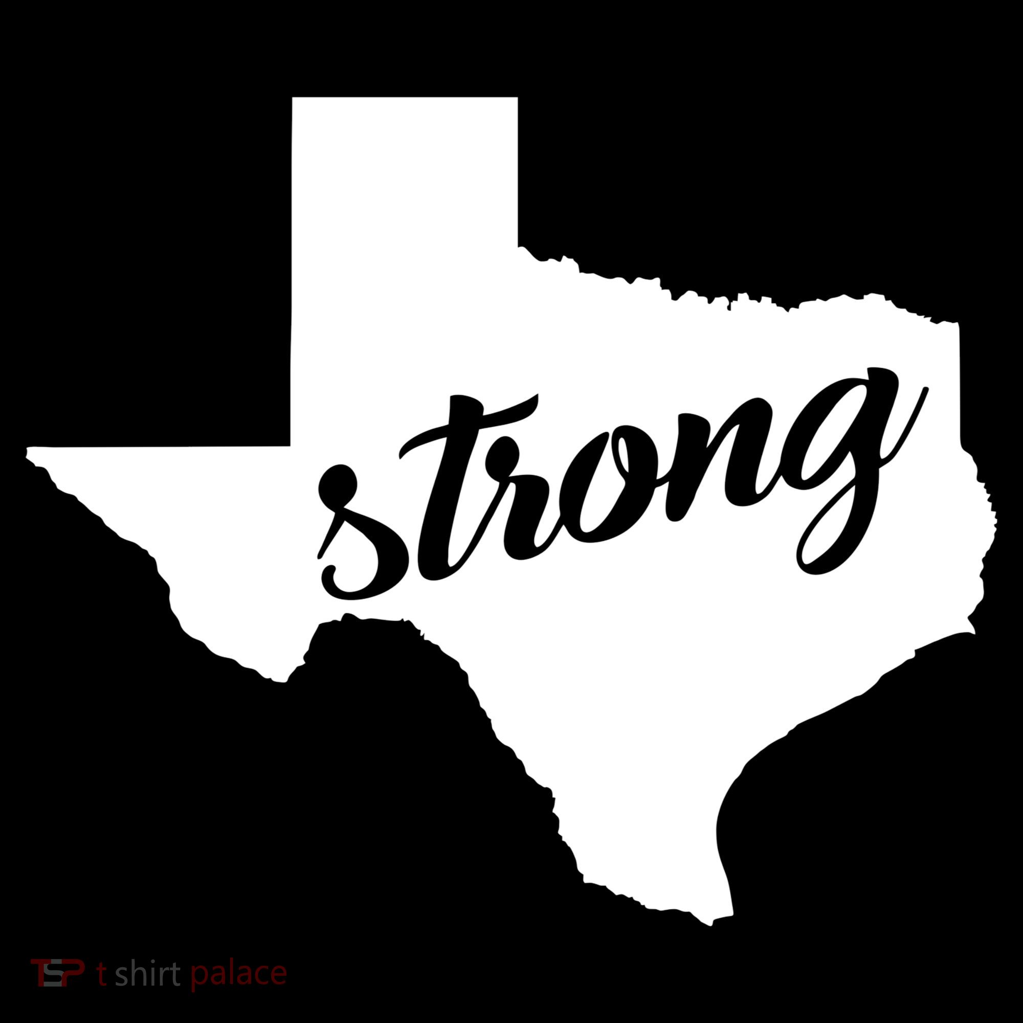 Texas Strong State Logo Women's Long Sleeve Shirt