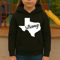 Texas Strong State Logo Kids Hoodie thumb 3