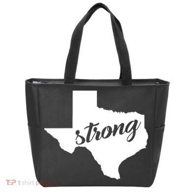 Texas Strong State Logo Tote Bag