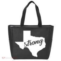 Texas Strong State Logo Tote Bag thumb 0