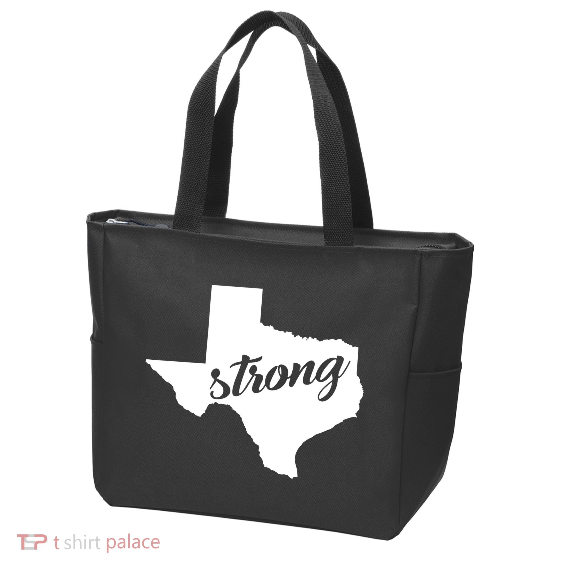 Texas Strong State Logo Tote Bag