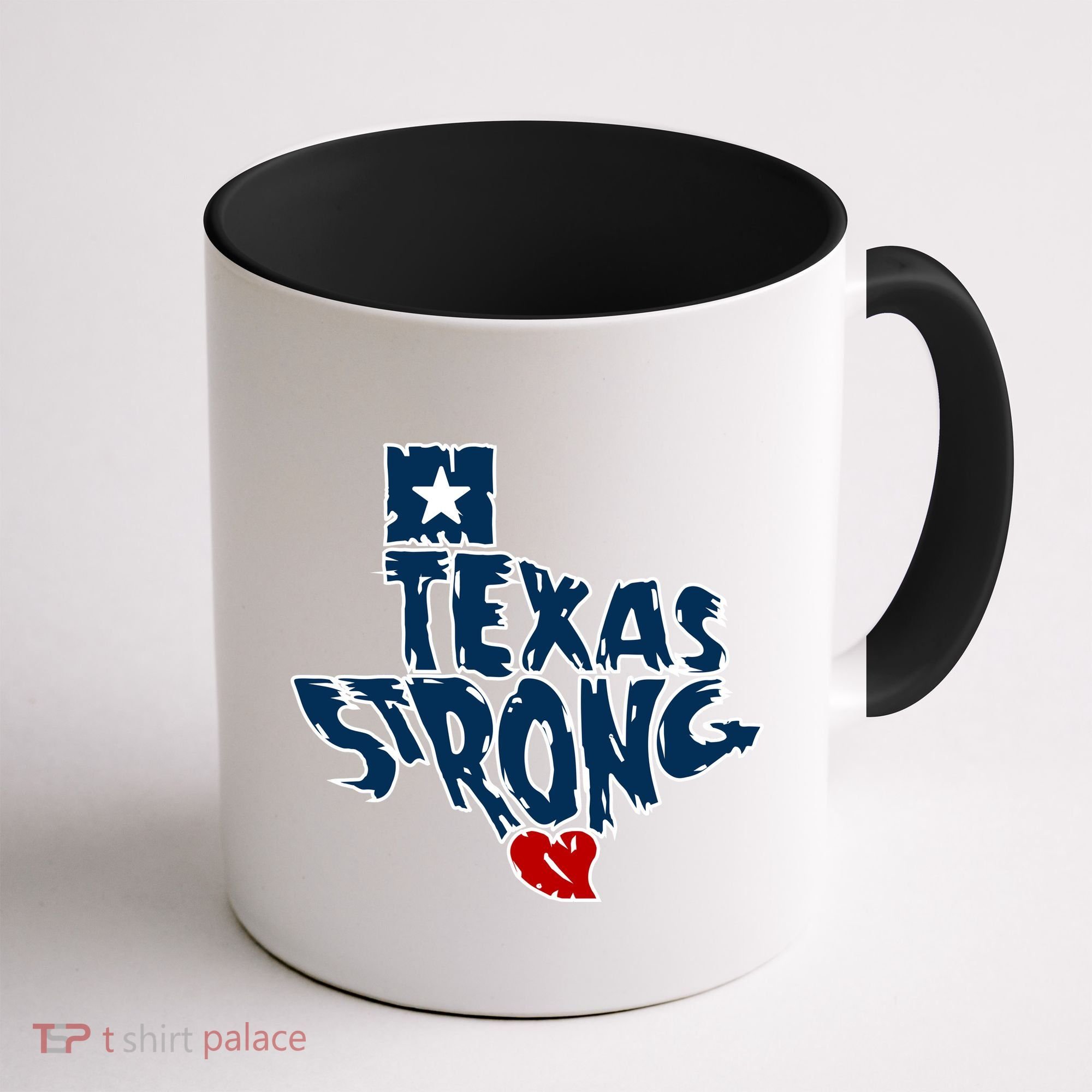 Texas Strong State Map Coffee Mug