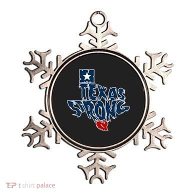 Texas Strong State Map Ornament
