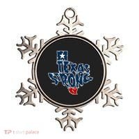 Texas Strong State Map Ornament thumb 0