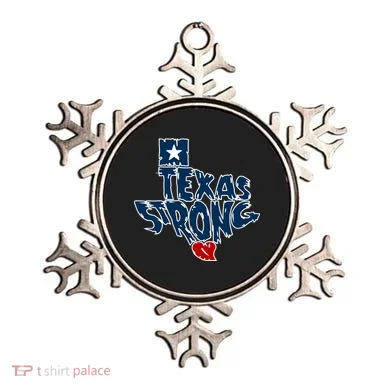 Texas Strong State Map Ornament