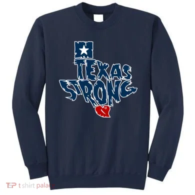 Texas Strong State Map Sweatshirt