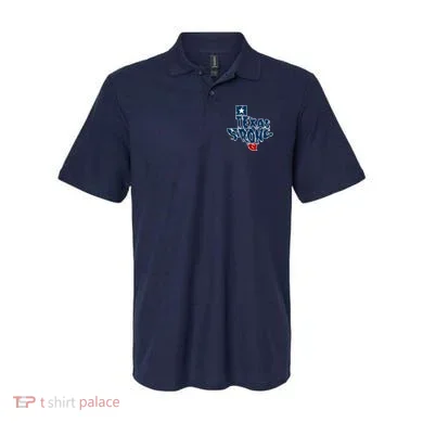 Texas Strong State Map Polo