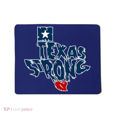 Texas Strong State Map Mousepad