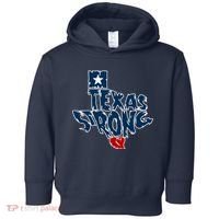 Texas Strong State Map Toddler Hoodie thumb 0