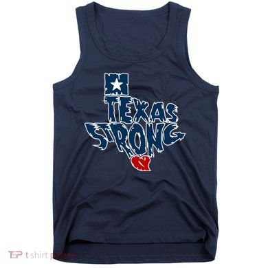Texas Strong State Map Tank Top