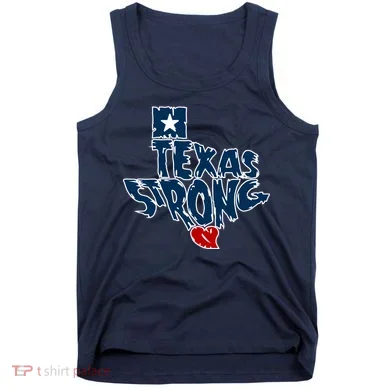 Texas Strong State Map Tank Top