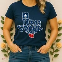 Texas Strong State Map Women's T-Shirt thumb 2