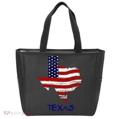 Texas USA Flag Tote Bag