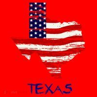 Texas USA Flag Santa Hat thumb 1