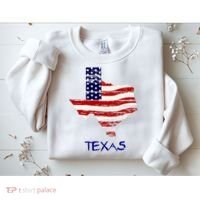 Texas USA Flag Sweatshirt thumb 2