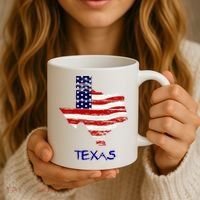 Texas USA Flag Coffee Mug thumb 3