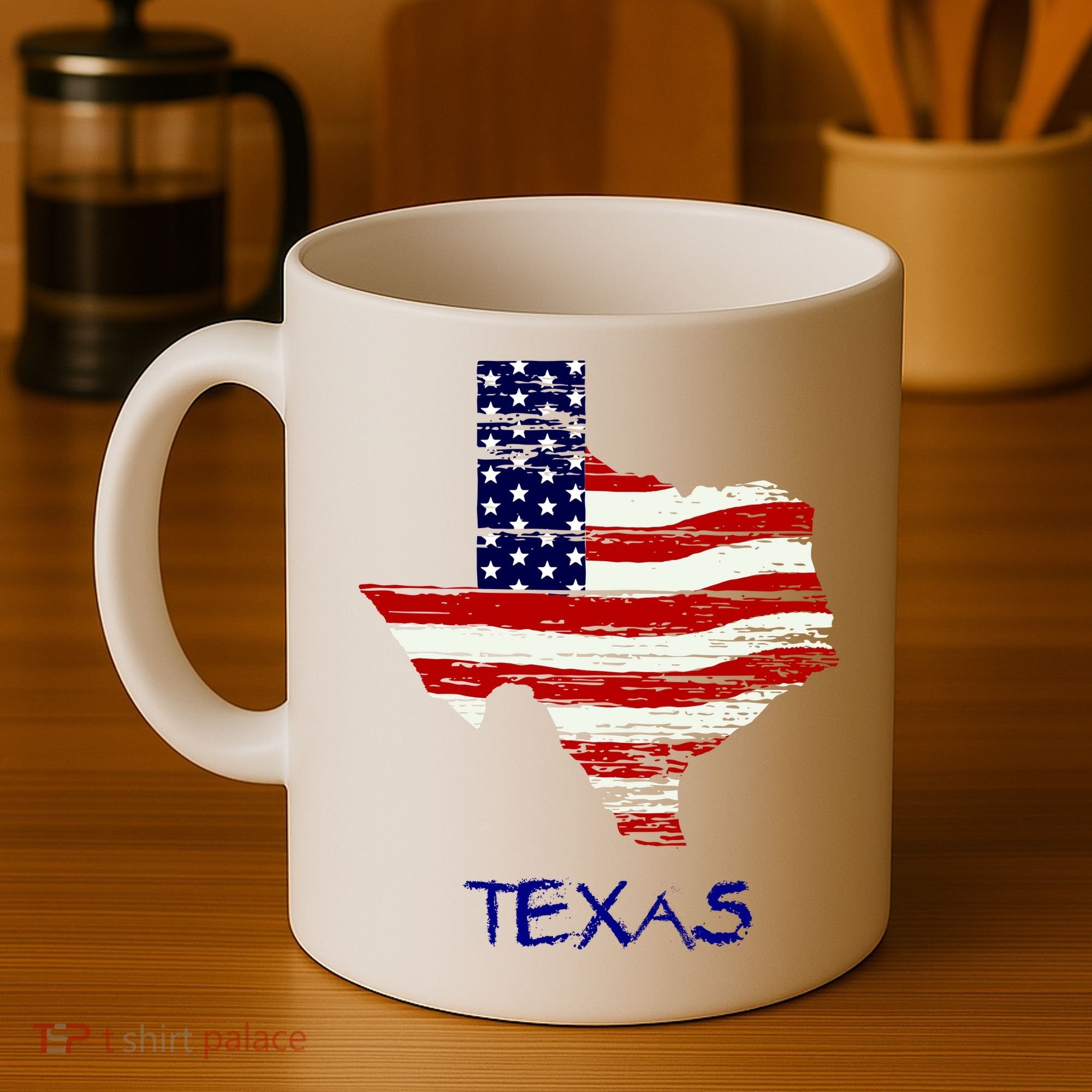 Texas USA Flag Coffee Mug