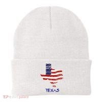 Texas USA Flag Beanie thumb 0