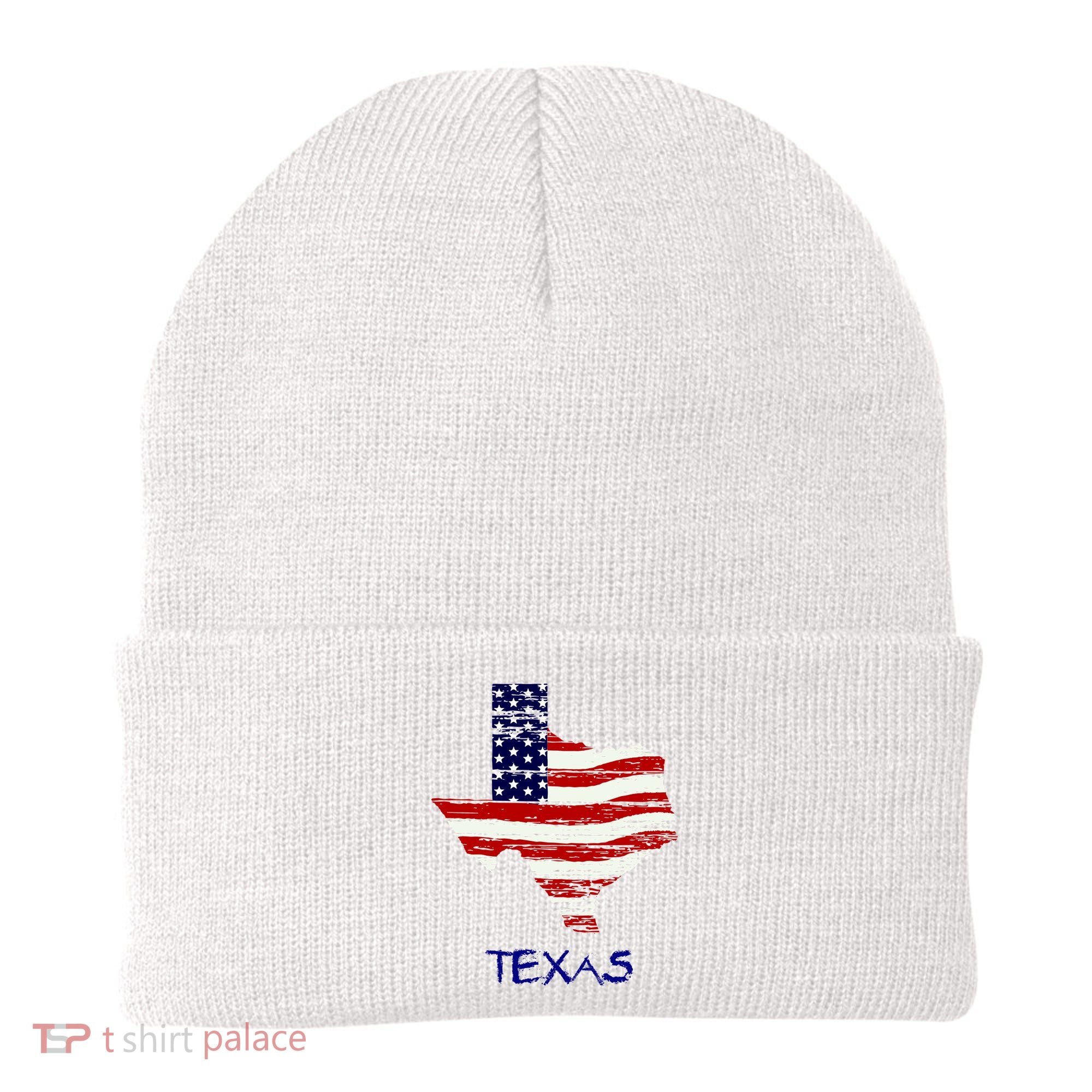 Texas USA Flag Beanie