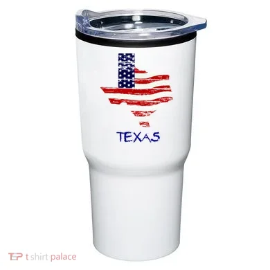 Texas USA Flag Tumbler