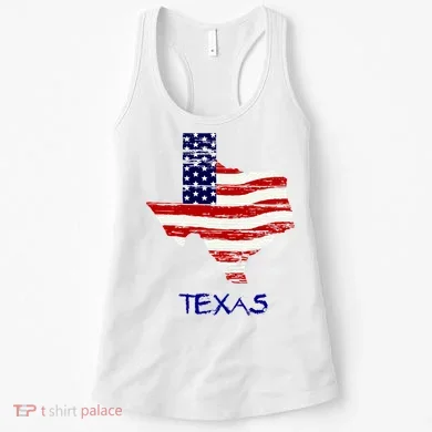 Texas USA Flag Women's Tank Top