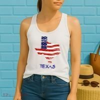 Texas USA Flag Women's Tank Top thumb 2