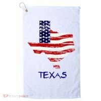 Texas USA Flag Golf Towel thumb 0